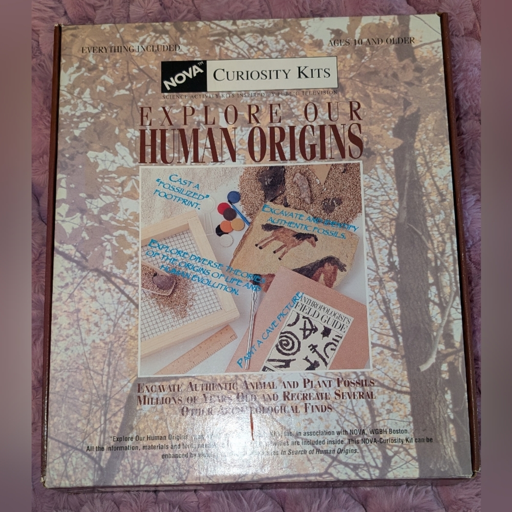 Vintage (1996) Curiosity Kit- Human Origins - Complete